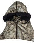 Dolce & Gabbana Elegant Silver Whole Head Wrap Hat
