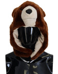 Dolce & Gabbana Elegant Whole Head Hat in Refined Brown Hue