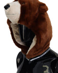 Dolce & Gabbana Elegant Whole Head Hat in Refined Brown Hue