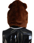Dolce & Gabbana Elegant Whole Head Hat in Refined Brown Hue