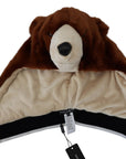 Dolce & Gabbana Elegant Whole Head Hat in Refined Brown Hue