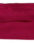 Dolce & Gabbana Elegant Silk Pleated Maroon Face Mask