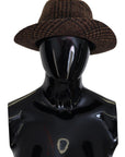 Dolce & Gabbana Elegant Brown Fedora Hat - Winter Chic Accessory