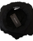 Dolce & Gabbana Elegant Sun-Ready Black Designer Hat