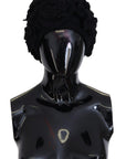 Dolce & Gabbana Elegant Black Virgin Wool Beanie Hat