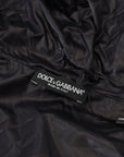 Dolce & Gabbana Elegant Black Cotton Blend Head Wrap Hat
