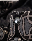 Dolce & Gabbana Elegant Black Cotton Blend Head Wrap Hat