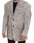 Dolce & Gabbana Elegant White Slim-Fit Blazer