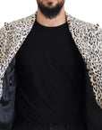 Dolce & Gabbana Elegant White Slim-Fit Blazer