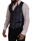 Dolce & Gabbana Multicolor Formal Dress Vest Luxury Blend