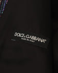 Dolce & Gabbana Multicolor Formal Dress Vest Luxury Blend