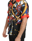 Dolce & Gabbana Multicolor Silk Casual Elegance Shirt