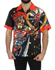 Dolce & Gabbana Multicolor Silk Casual Elegance Shirt