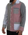 Dolce & Gabbana Multicolor Cotton Button-Down Sleepshirt