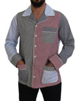 Dolce & Gabbana Multicolor Cotton Button-Down Sleepshirt
