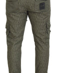 Dolce & Gabbana Elegant Green Cotton Blend Pants