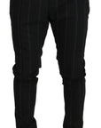 Dolce & Gabbana Elegant Black Tailored Trousers