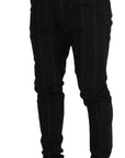 Dolce & Gabbana Elegant Black Tailored Trousers