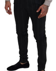 Dolce & Gabbana Elegant Black Tailored Trousers