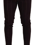 Dolce & Gabbana Elegant Brown Wool Blend Trousers