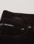 Dolce & Gabbana Elegant Brown Silk Blend Trousers