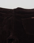 Dolce & Gabbana Elegant Brown Silk Blend Trousers