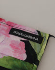 Dolce & Gabbana Chic Floral Cotton Face Mask