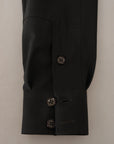 Dolce & Gabbana Elegant Slim Fit Dark Green Cotton Shirt