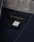 Roberto Cavalli Navy Elegance Cotton Dress Shirt