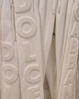 Dolce & Gabbana Elegant White Cotton Sweatpants