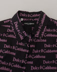 Dolce & Gabbana Elegant Slim Fit Black Dress Shirt