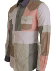 Dolce & Gabbana Elegant Multicolor Slim Fit Casual Shirt