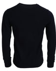 Dolce & Gabbana Elegant Blue Cashmere Pullover Sweater
