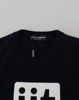 Dolce & Gabbana Elegant Blue Cashmere Pullover Sweater