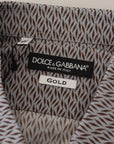 Dolce & Gabbana Elegant Slim Fit Formal Cotton Shirt