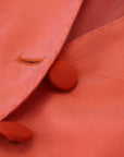 Dolce & Gabbana Elegant Orange Silk Waistcoat