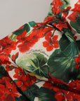 Dolce & Gabbana Enchanting Floral Print Sheath Dress