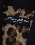 Dolce & Gabbana Elegant Black Stretch Wool Blazer