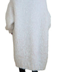 Dolce & Gabbana Elegant White Long Sleeve Cardigan Jacket