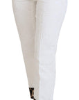 Dolce & Gabbana Elegant Leopard Print Pants for Sophisticated Style