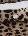 Dolce & Gabbana Elegant Leopard Print Pants for Sophisticated Style