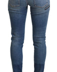 Dolce & Gabbana Elegant Tattered Denim Pants – Chic Casualwear