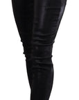 Dolce & Gabbana Elegant Black Denim Pants - Tailored Fit