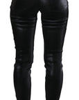 Dolce & Gabbana Elegant Black Denim Pants - Tailored Fit