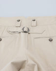 Dolce & Gabbana Elegant Beige Cotton Trousers