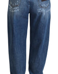 Dolce & Gabbana Elegant Tattered Denim Jeans