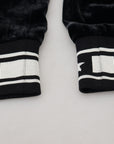 Dolce & Gabbana Elegant Velvet Pants - Timeless Black Luxury