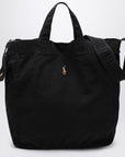 Polo Ralph Lauren Polo Ralph Lauren Large black canvas tote bag with logo