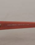 Dolce & Gabbana Elegant Pink Gradient Sunglasses