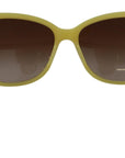 Dolce & Gabbana Chic Yellow Acetate Gradient Sunglasses